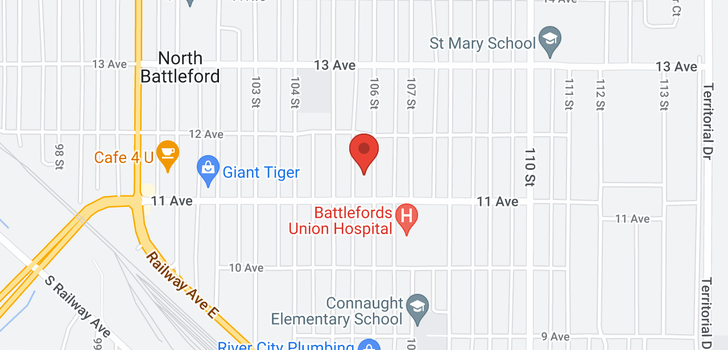 map of 1131 106th ST